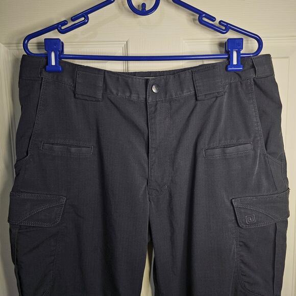 5.11 Tactical Cargo Pants – Men's 36x32, Dark Gray, Durable Utility Workwear - Picture 8 of 8
